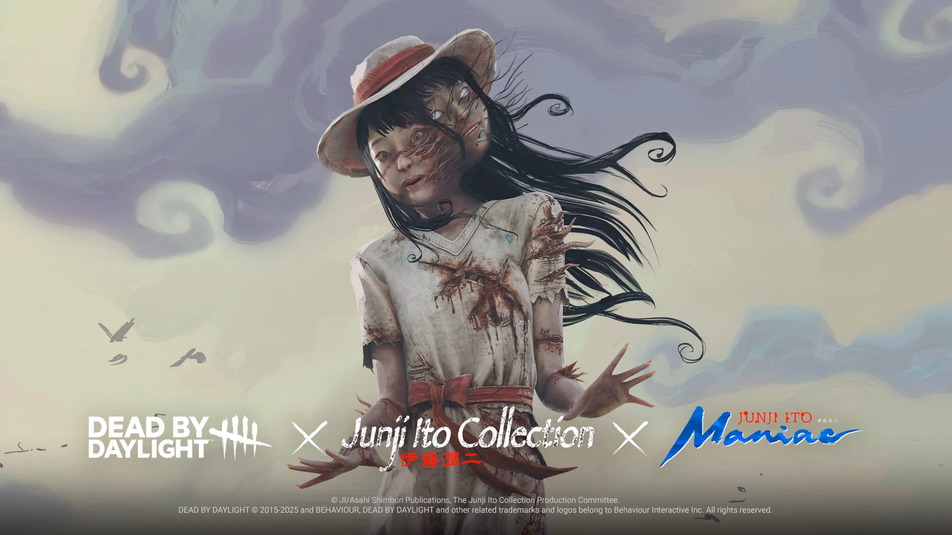 Outfit inspired by Tomie Kawakami from Junji Ito's manga "Tomie."