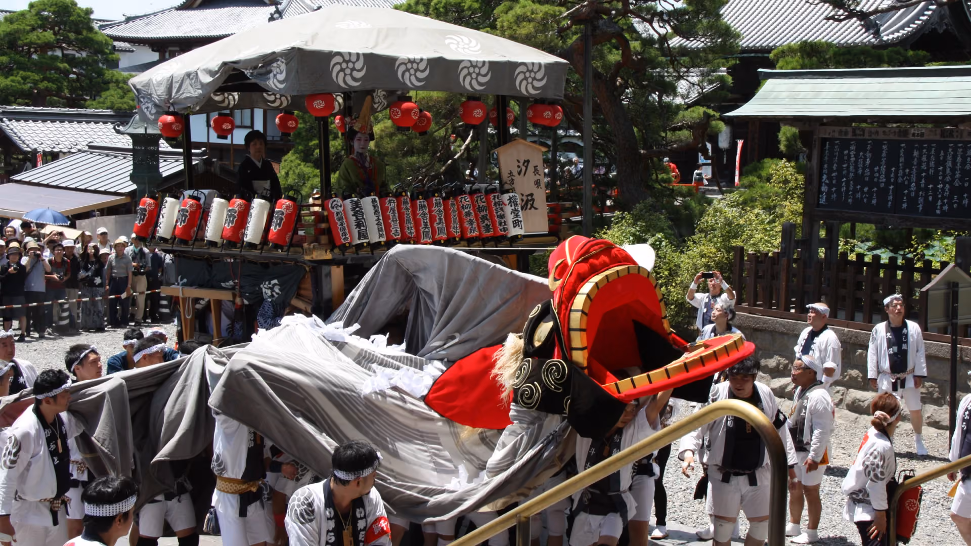 Dragon Dance (Ryumai) at the Nagano Gion Festival