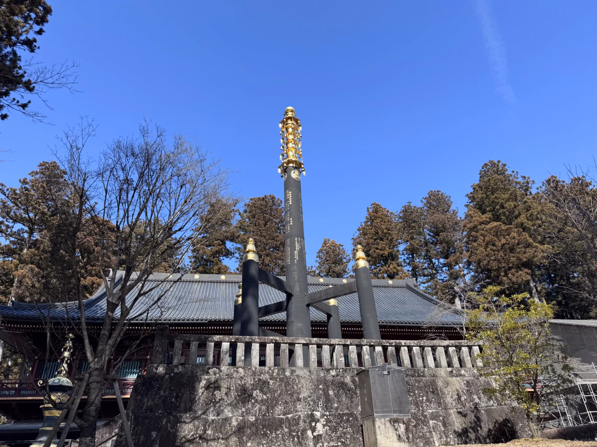 Sorinto (Bronze Pagoda Finial Tower), Important Cultural Property, Rinnoji Temple