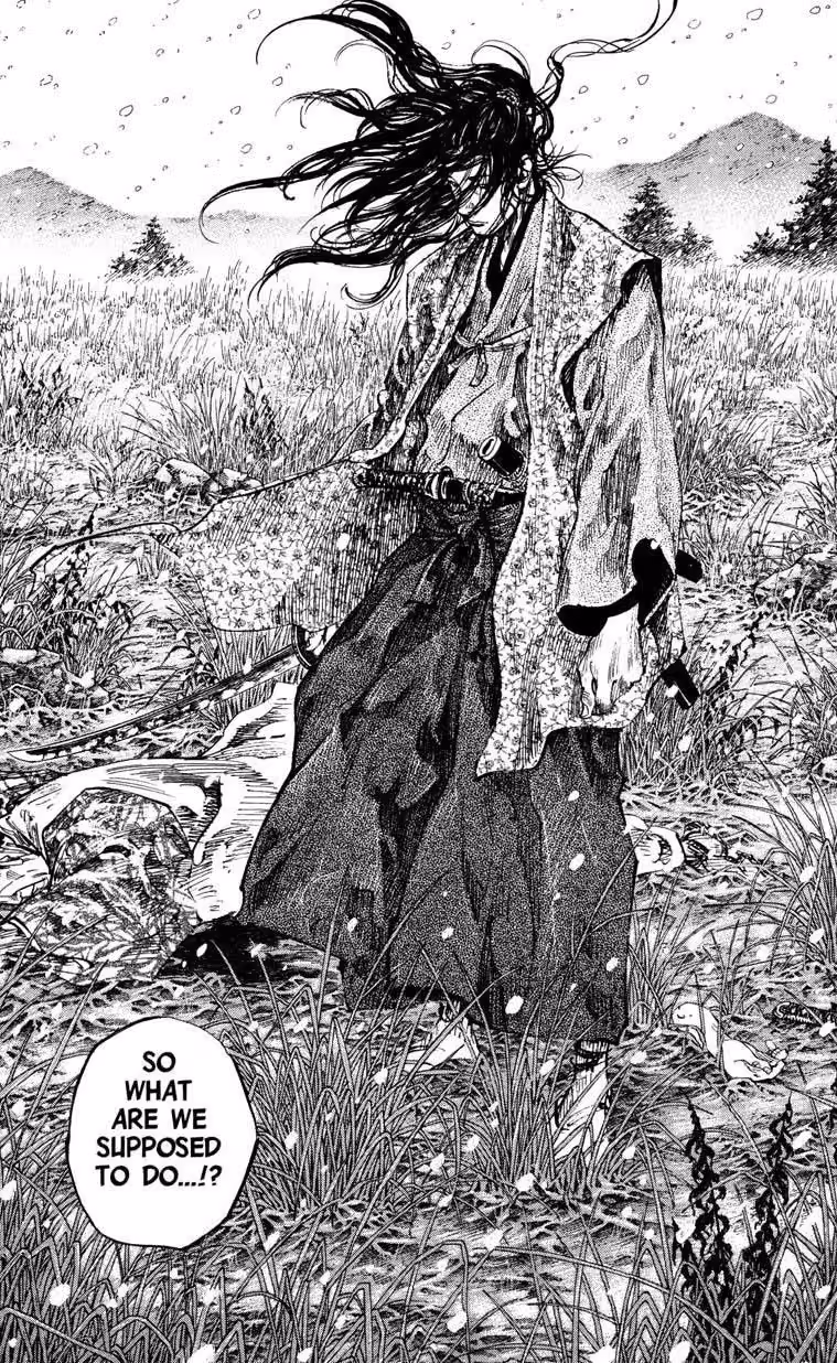 Musashi in the Tall Grass