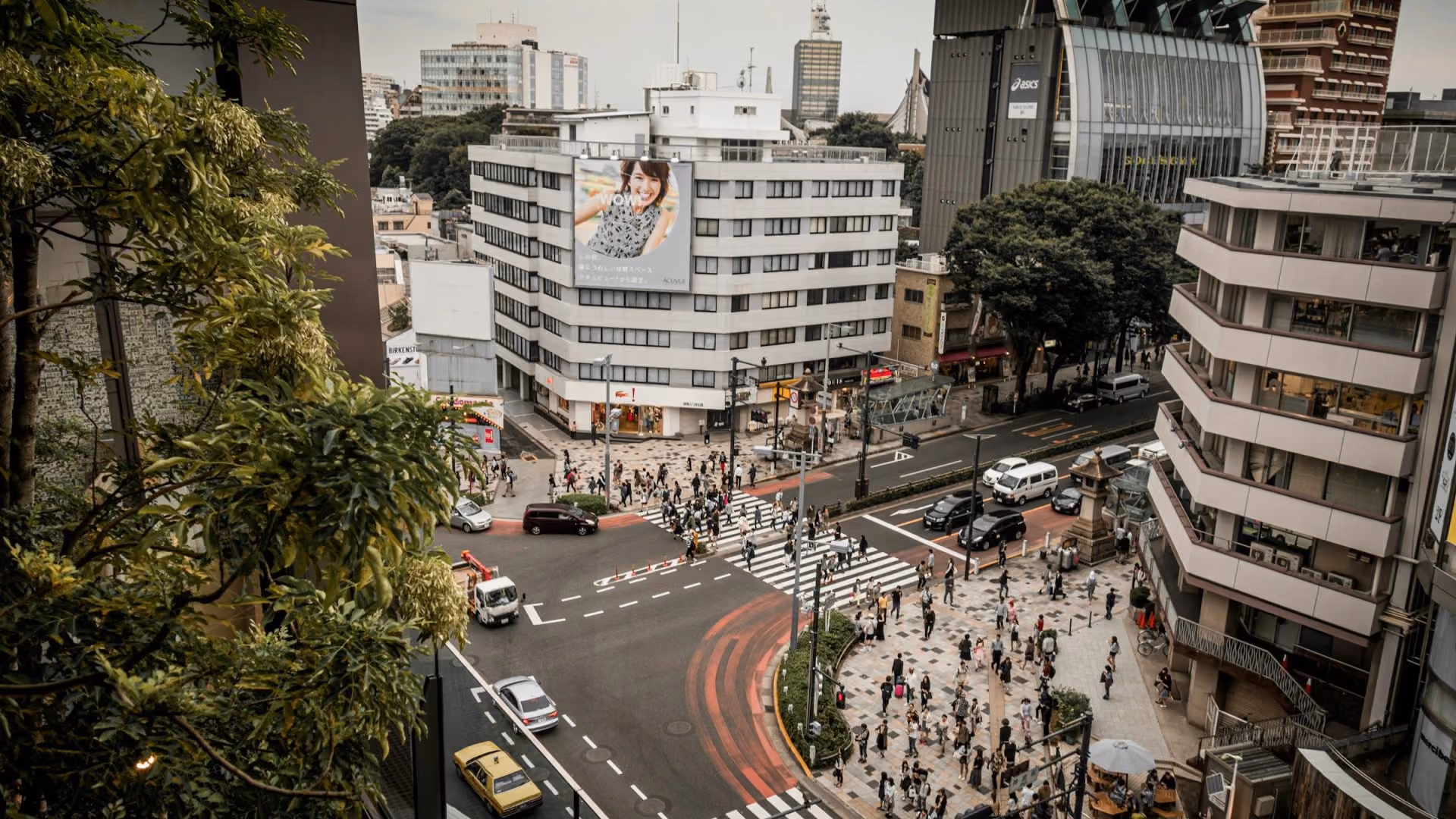 Crossing at Harajuku, Tokyo