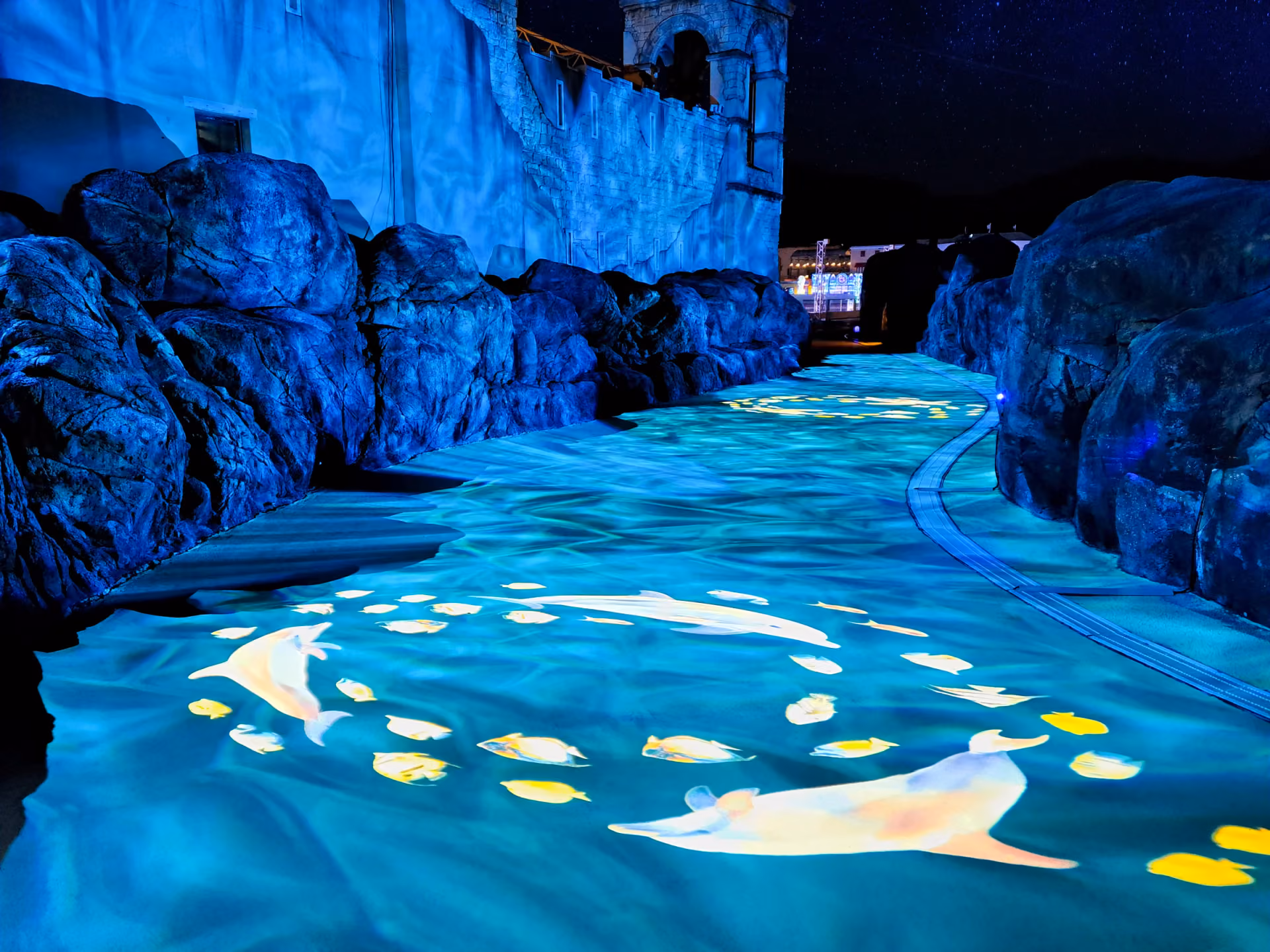 The undersea path, Lagunasia