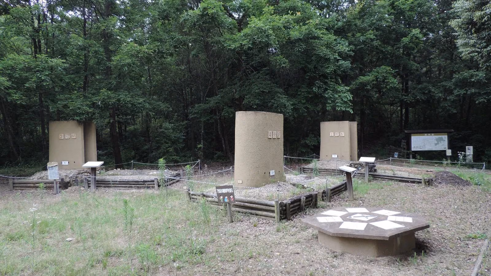 Ruins of smelting furnaces at Gennai Pass Site, Otsu