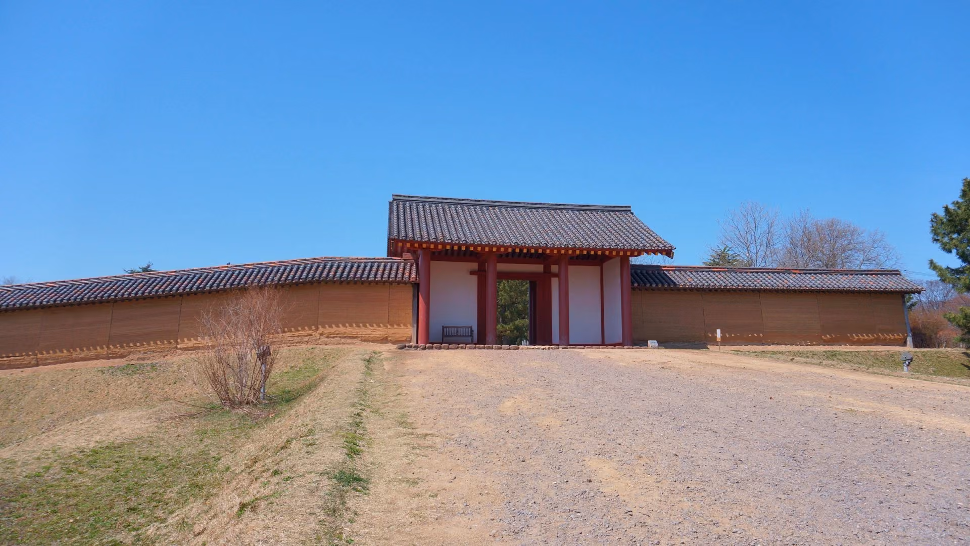 Reconstructed East Gate of Akita Castle