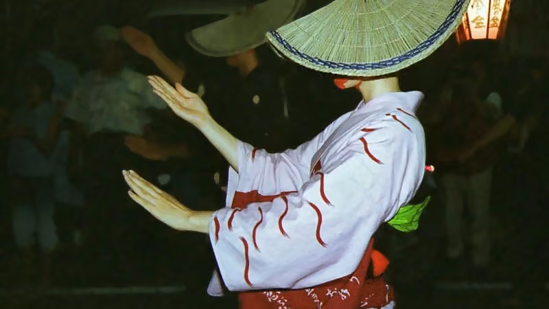 Performancer at Owara Kaze no Bon Festival