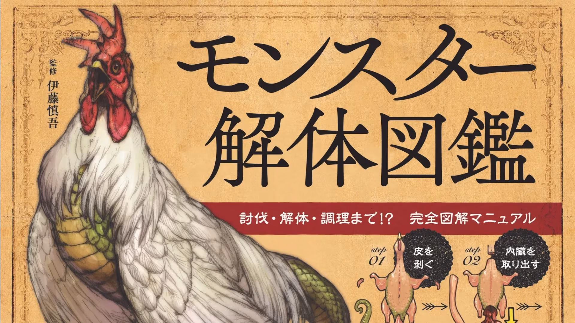 The cover of the Monster Dissection Encyclopedia