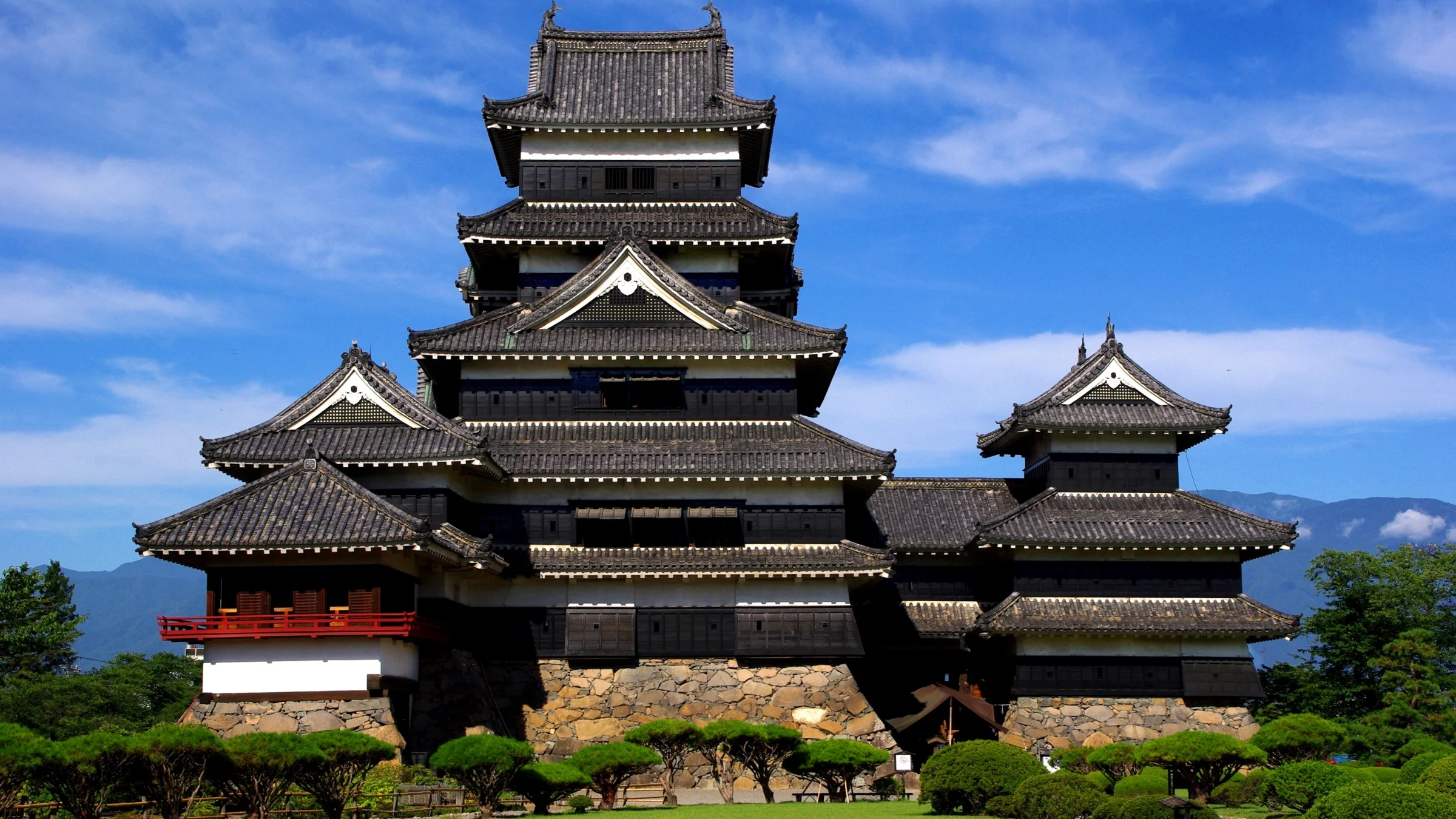 Matsumoto Castle in Summer