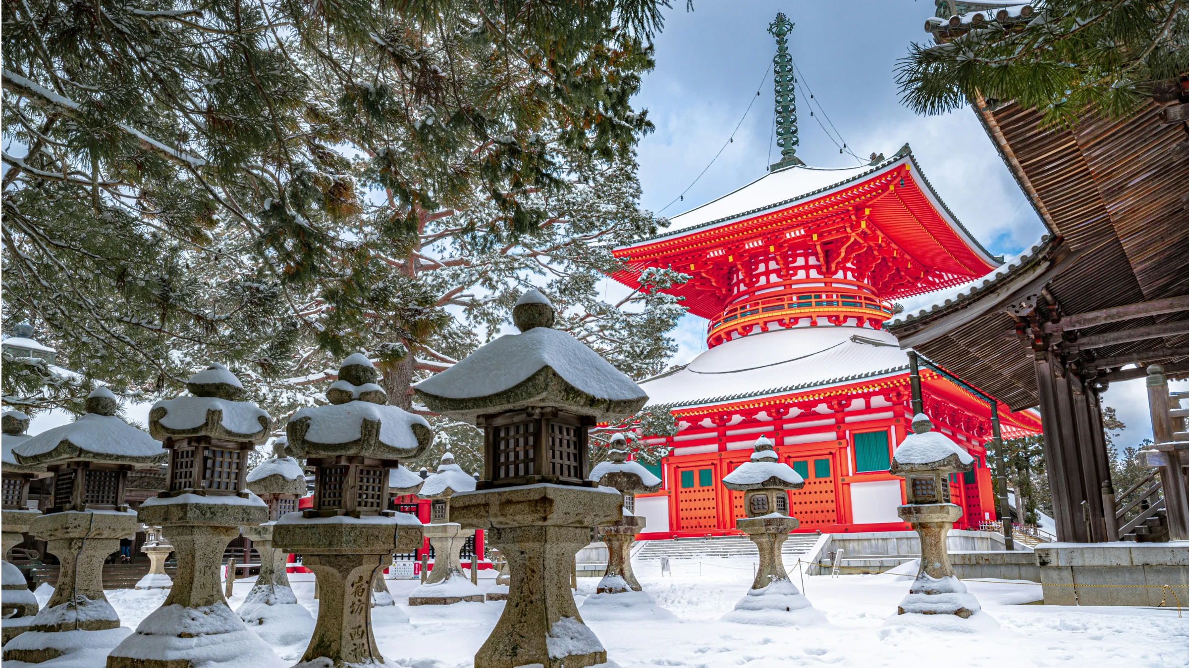 Konpon Daitō at Kōyasan