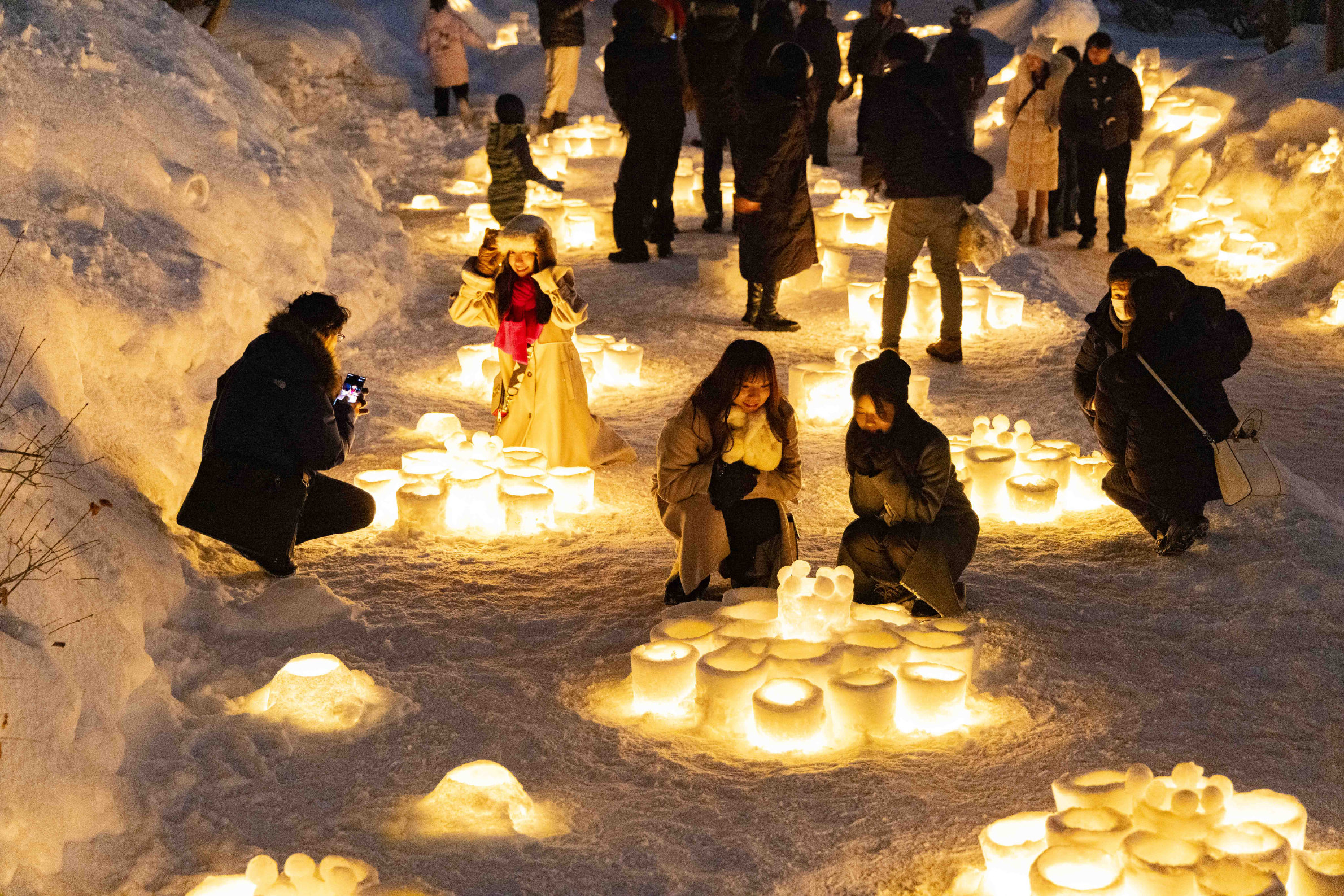 Otaru Snow Light Path 