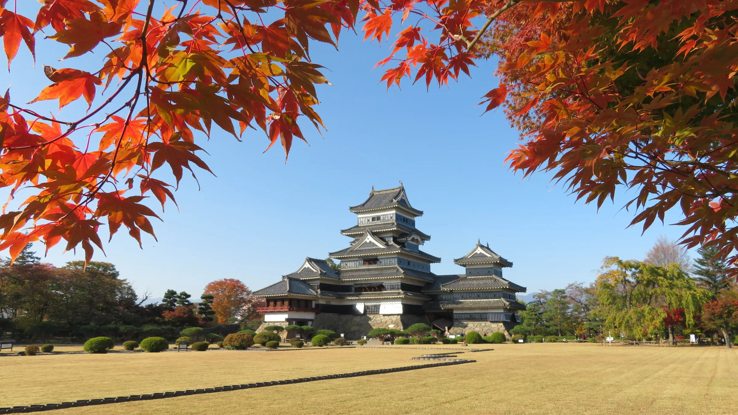 Matsumoto Castle in Autumn